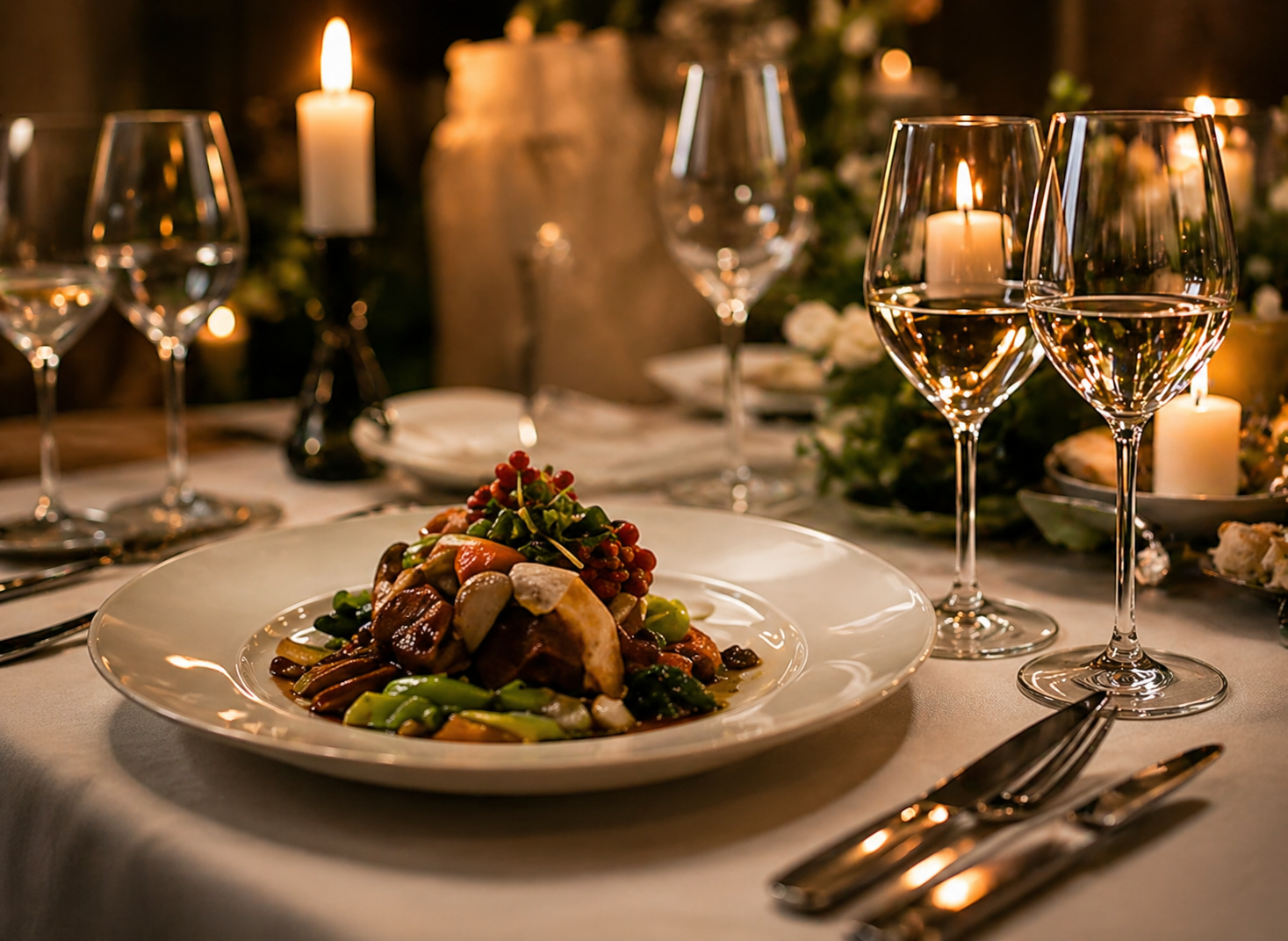 Gourmet Dinner am Milanhof