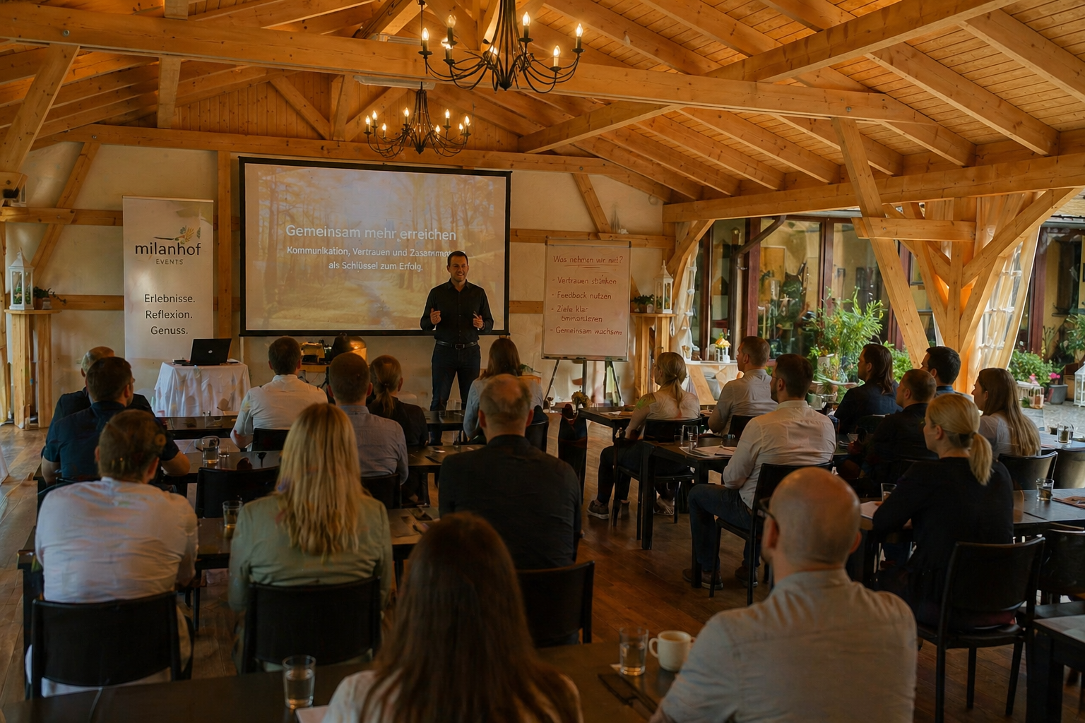 Milanhof Events Workshop - Gemeinsam mehr erreichen